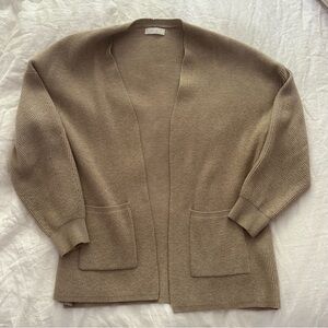 OAK + FORT Women's Tan / Beige Cardigan